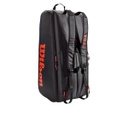 Bolso de Tenis Wilson Tour 6 Pk Rojo/Negro