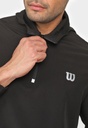 Buzo Con Capota Wilson  Flex Caballero 98281 Negro