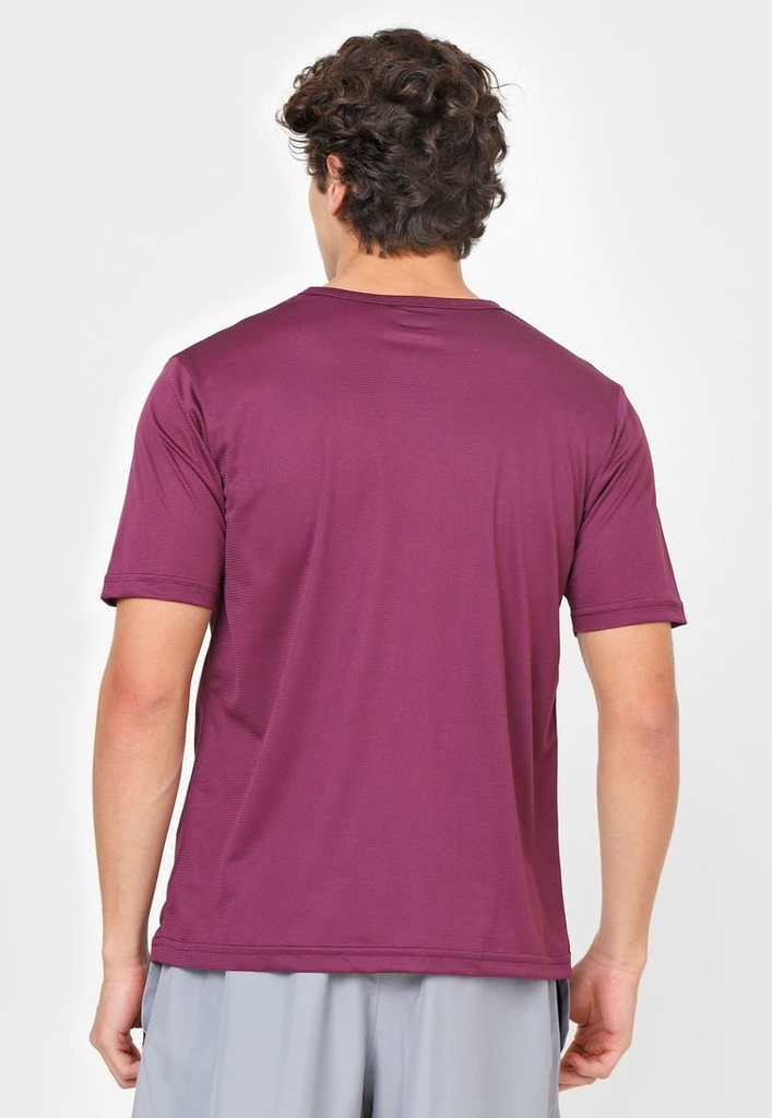 Camiseta Wilson Calada Cabellero 98229 Vino