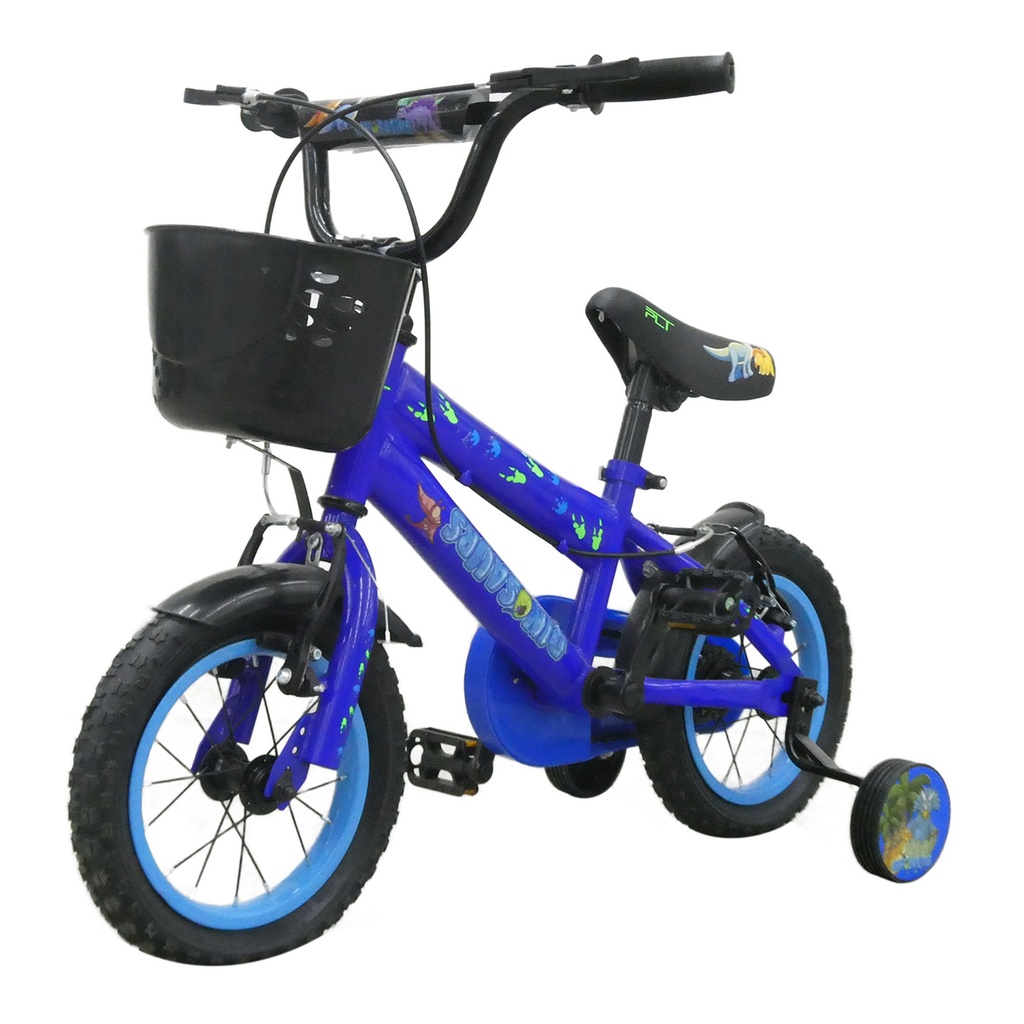 Bicicleta Rin 12 Deluxe PLT Dinosaurs para Niños
