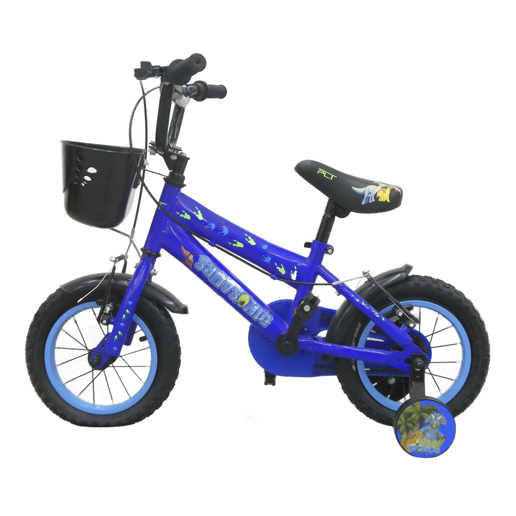 Bicicleta Rin 12 Deluxe PLT Dinosaurs para Niños