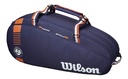 Bolso de Tenis Wilson Roland Garros Team 6Pk