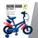 Bicicleta Rin 12 PLT Racing Shark para Niños