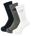 Media Alta New Balance Performance Cotton Cushioned Crew 3 Pack Multicolor