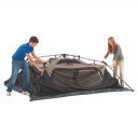 Carpa instantánea Coleman para 6 personas Negro/Beige