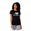 Camiseta de mujer New Balance Essentials Negro