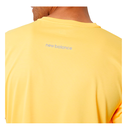 Camiseta de hombre New Balance Graphic Accelerate Amarillo