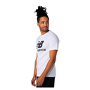 Camiseta de Hombre New Balance Essentials Blanco