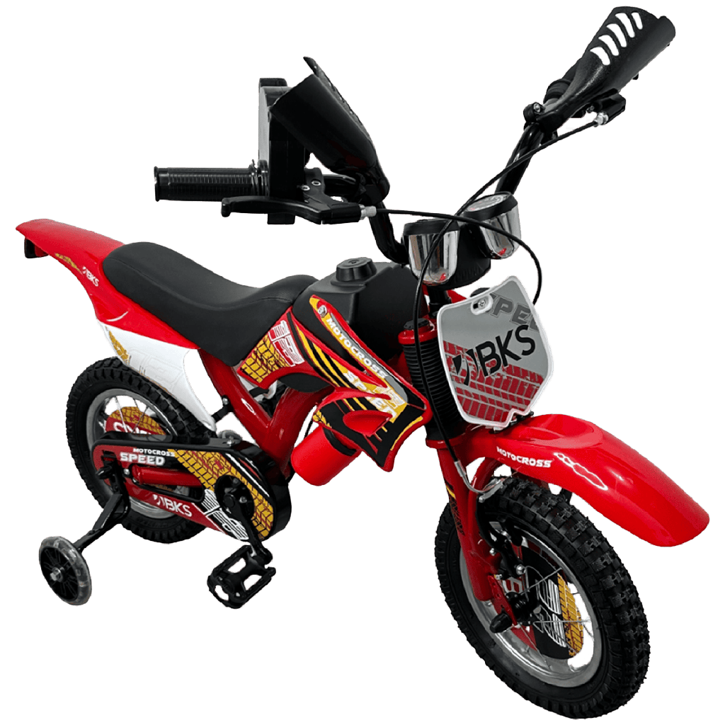Bicicleta Rin 12 BKS Motocross V2 para Niños