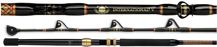 Penn Caña International 6´0" 30-80 Lb Grip Tipo A Guia De Rolineras Y Ojos Vs3080Rs60 