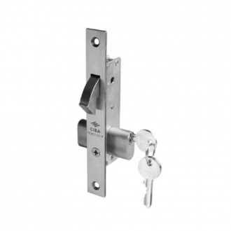 Cerradura Chapa incrustar 3x2 Cisa 45 mm