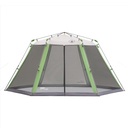 Carpa Coleman con Montaje Instantáneo Gris con Verde