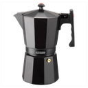 Cafetera Greca Magefesa Aluminio Negra 9 Tazas 