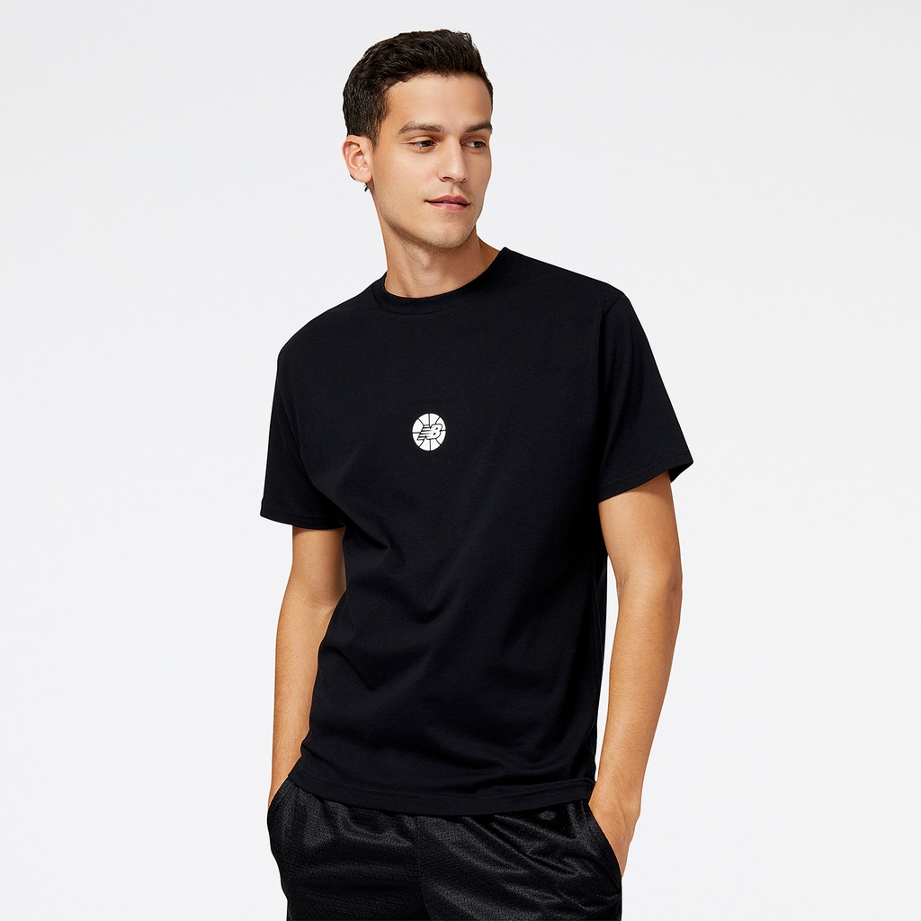Camiseta New Balance Hoops Essentials Fundamental Negro (8 unidades)