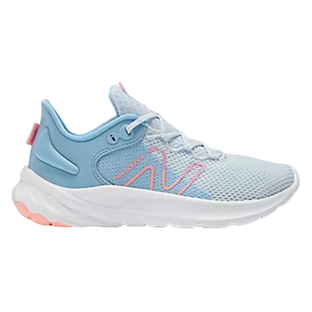 Zapato Performance Infantil New Balance Roav V2 Azul y Blanco (12 pares)