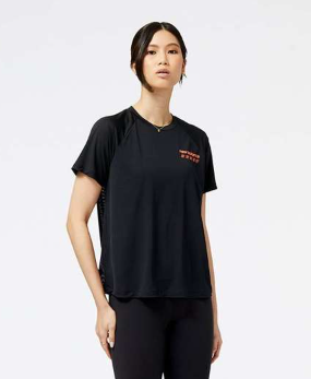 Camiseta manga corta Mujer New Balance Accelerate Pacer Negro (8 unidades)