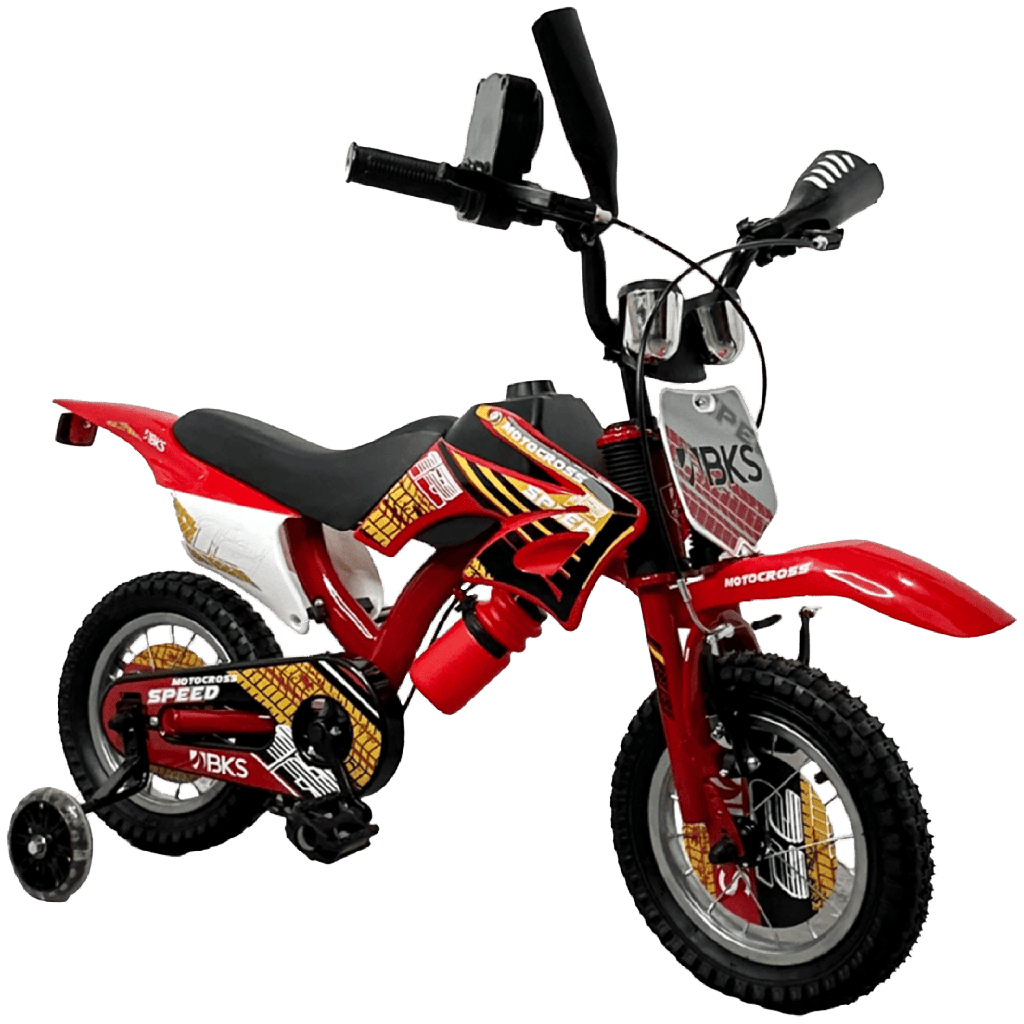 Bicicleta Rin 12 BKS Motocross V2 para Niños