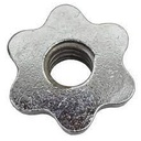 Collar Cromado para Barra de Rosca K6 (Par)