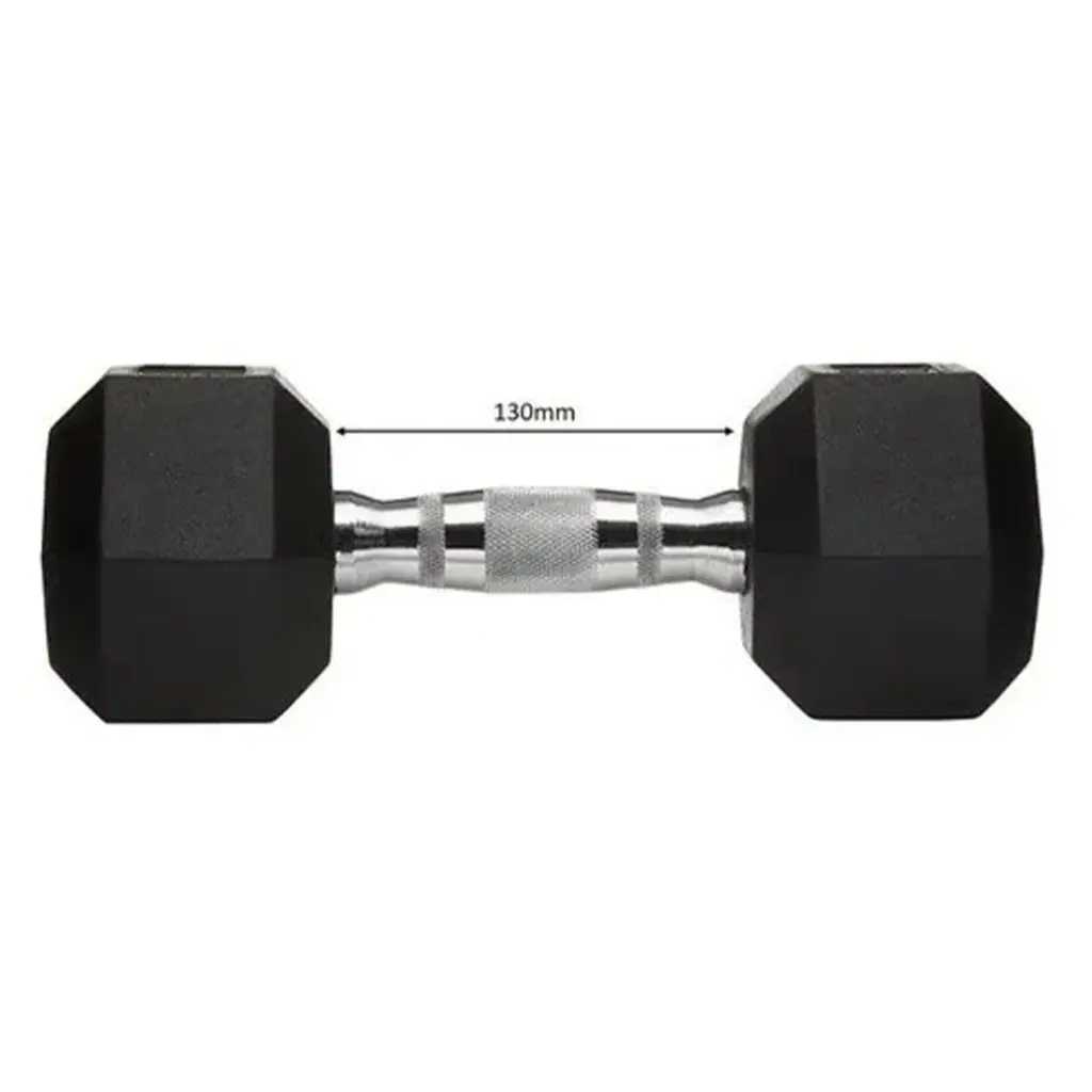 Mancuerna Pesa K6 Hexagonal Encauchetada 20kg
