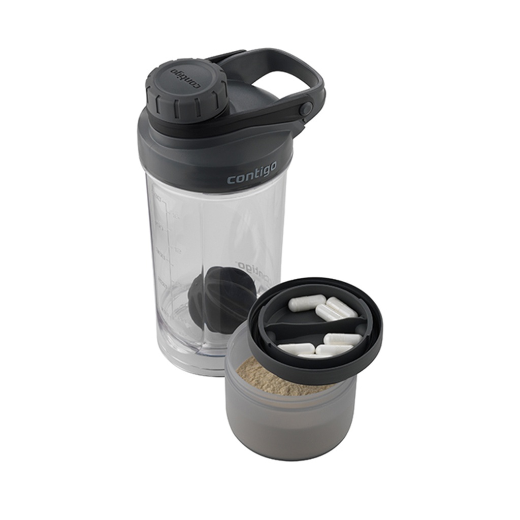 Vaso Mezclador Contigo Shake Go Fit con Recipiente para Proteína 650ml