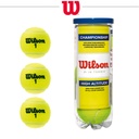 Pelotas de Tenis Wilson Championship High Altitude en Envase 3 unidades (T1002)