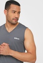 Playera Wilson Sin Mangas Ultra Light Caballero 59051 Gris