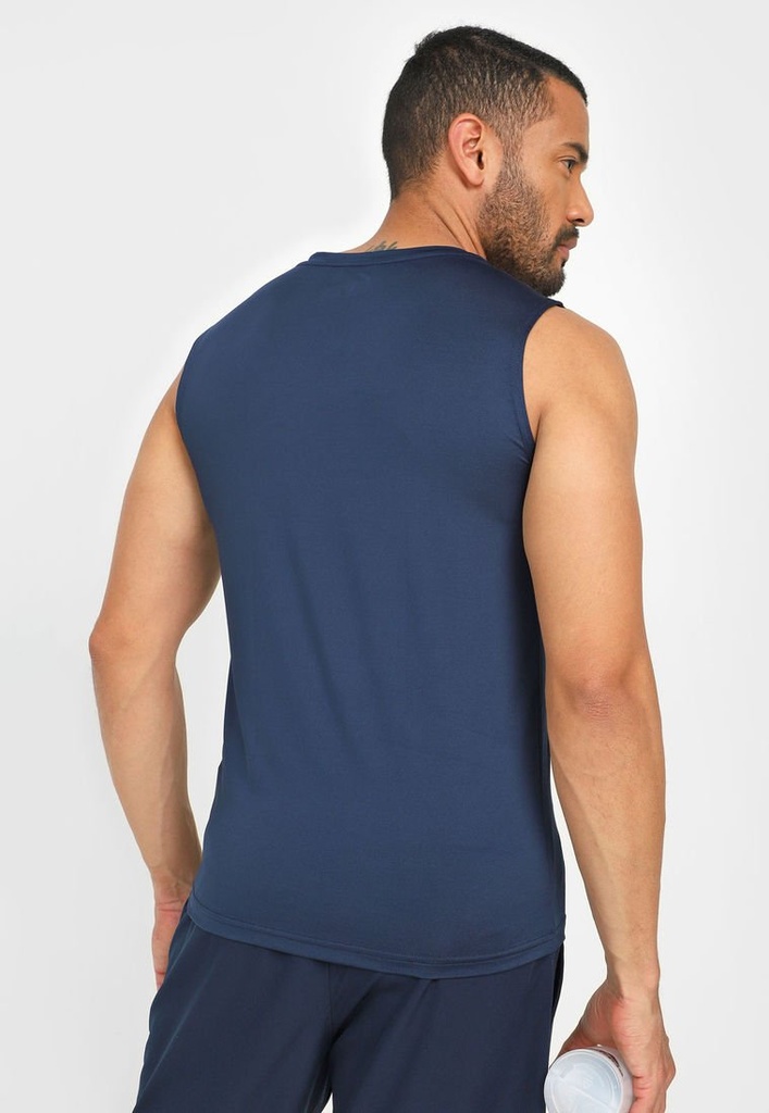 Playera Wilson Sin Mangas Ultra Light Caballero 59051 Azul Marino