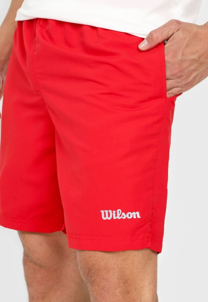 Pantaloneta Short Wilson Microfibra Caballero 5511 Rojo