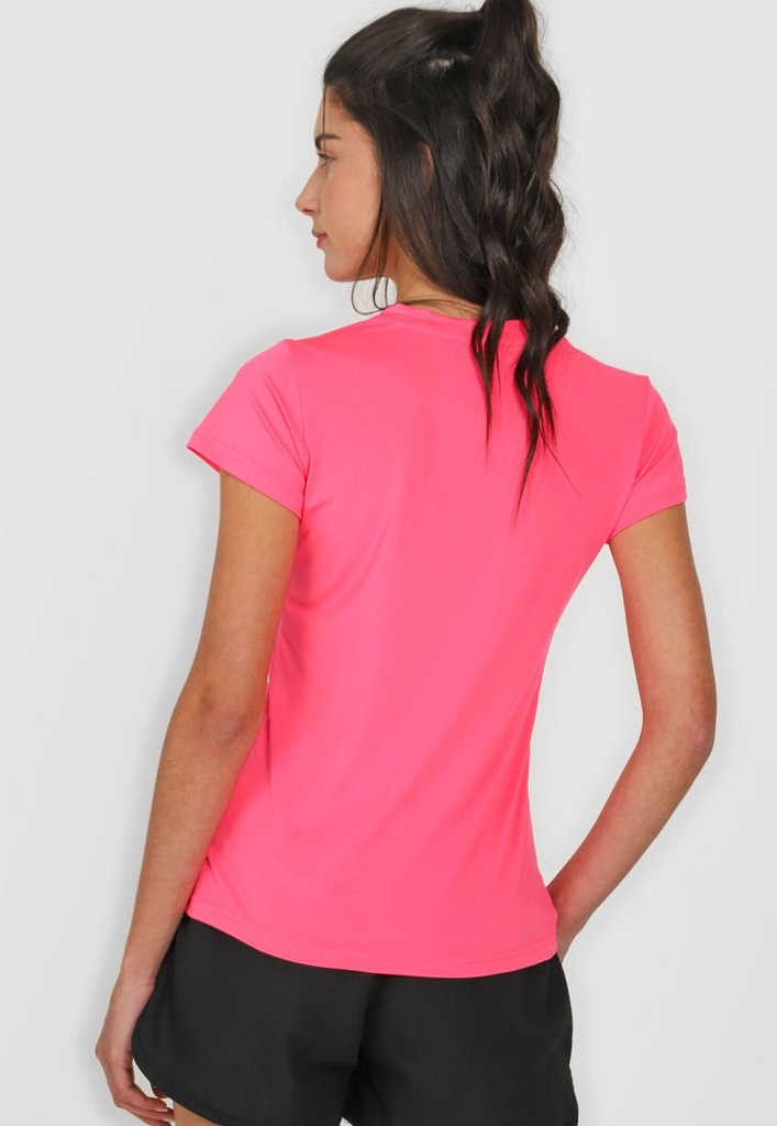 Playera Wilson Cuello V Ultra Dama 59003 Fucsia