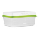 Envase Rubbermaid Freshworks Largo de 11.3C/2.7L