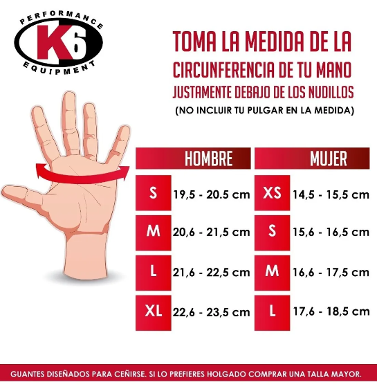 Guantes para Pesas K6 Athenas para Damas Fucsia