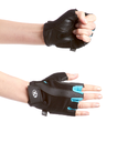 Guantes para Pesas K6 Energetic sin Muñequera Turquesa