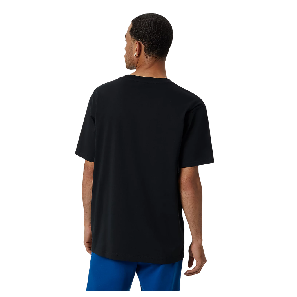 Camiseta de hombre New Balance Essentials Celebrate Negro