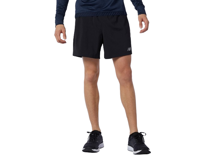 Short de hombre New Balance Accelerate 5 Inch Negro