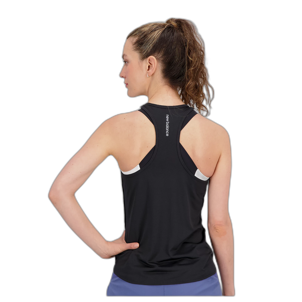Camiseta de mujer New Balance Accelerate Negra