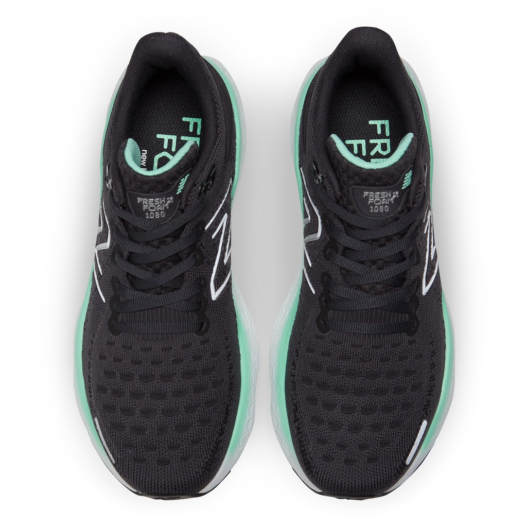 Zapato de mujer New Balance Fresh Foam X1080 Negro/Turquesa