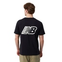 Camiseta de Hombre New Balance Essentials Graphic Negra