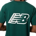Camiseta de Hombre New Balance Essentials Graphic Verde