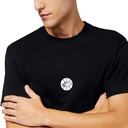 Camiseta de Hombre New Balance Hoops Essentials Fundamental Negra