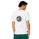Camiseta de Hombre New Balance Hoops Essentials Fundamental Blanco