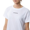 Camiseta de mujer New Balance Ralentless Crew Blanco