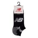 Media Corta New Balance No Show Run 3 Pack Negro