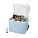 Cava Coleman 60 QT Ruedas Azul Claro 