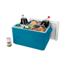 Cava portátil Coleman Chiller™ Party Stacker™ capacidad 48 latas Azul 