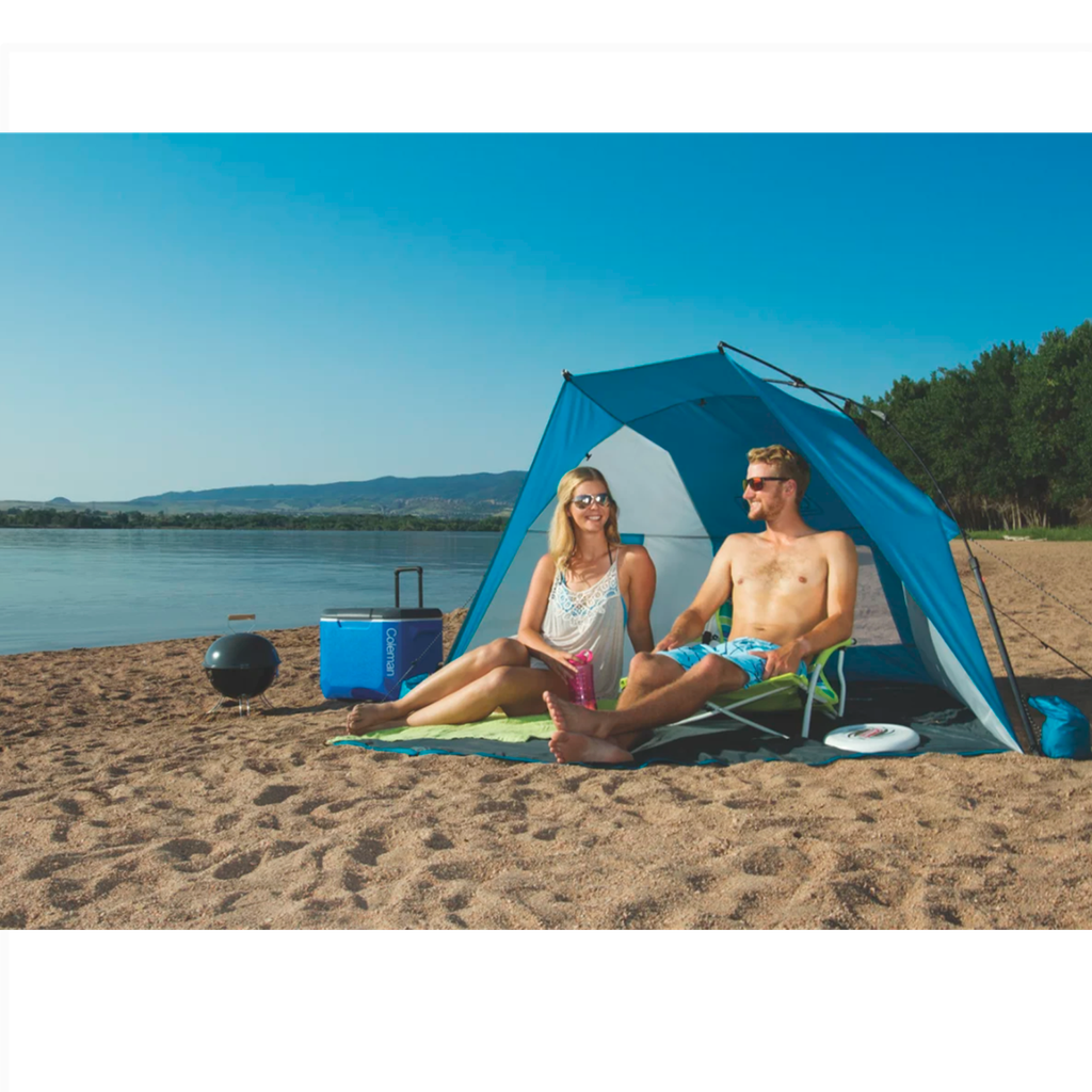 Toldo para playa Coleman Shoreline™ Azul/Gris