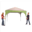 Toldo Coleman 10 x 10 con montaje instantáneo Gris/Verde