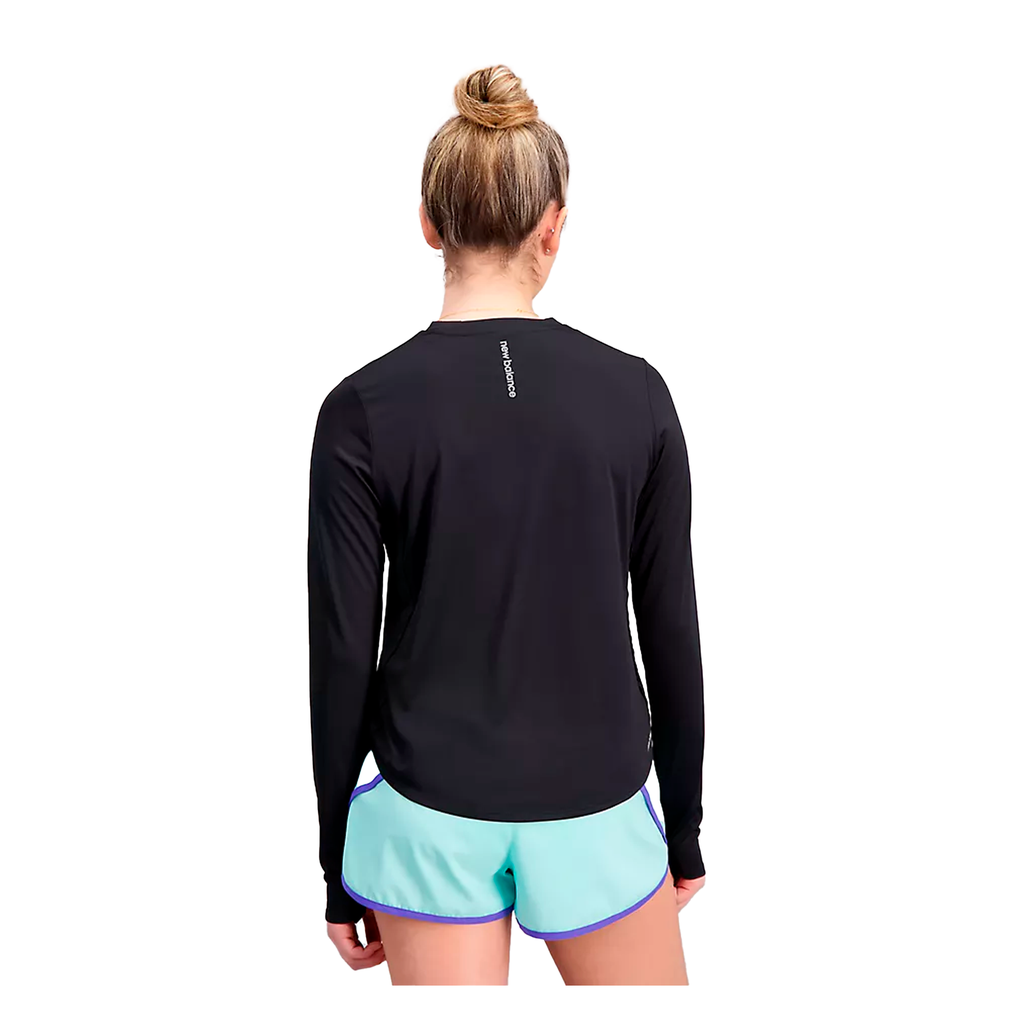 Sweater de mujer New Balance Accelerate Negro