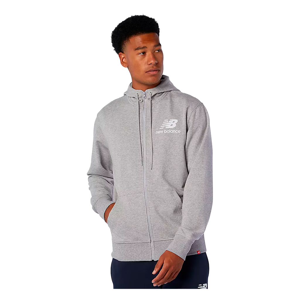 Sweater de Hombre Ml New Balance Essentials Gris