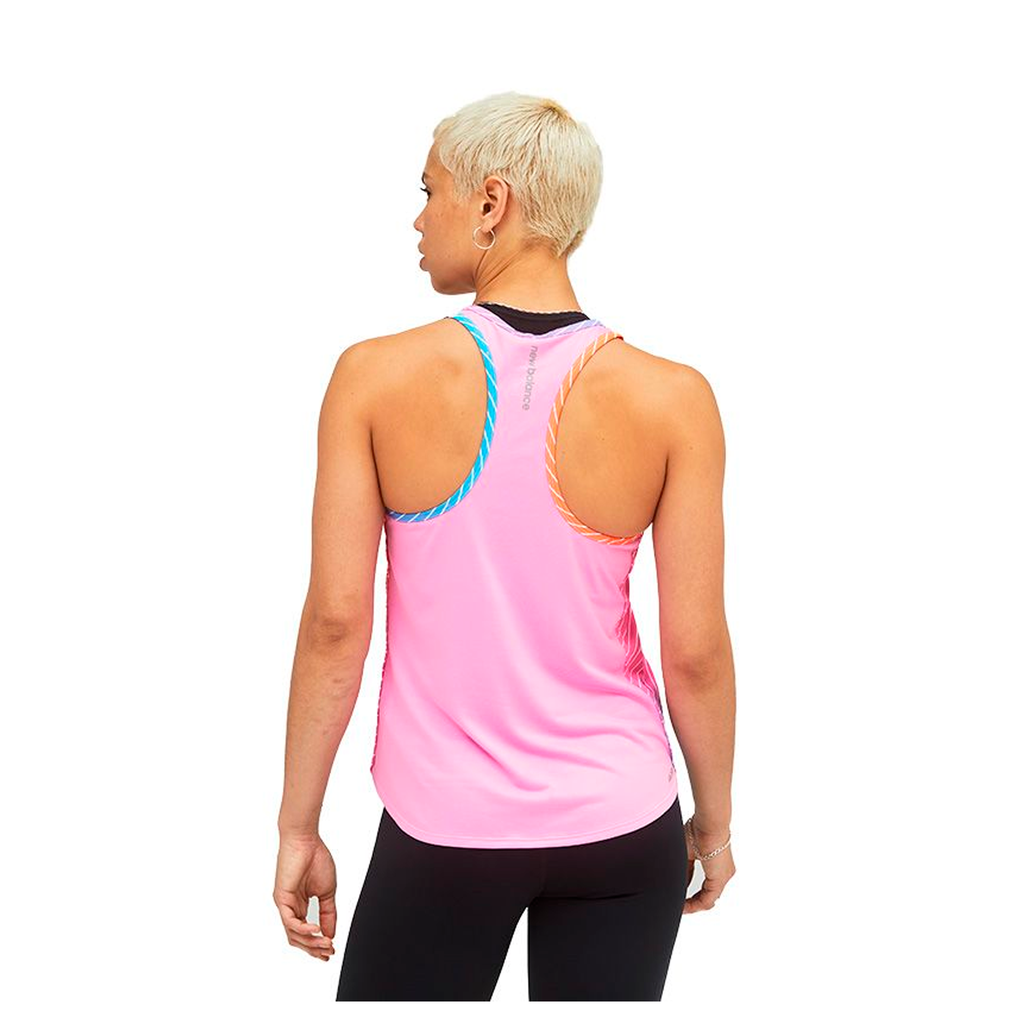 Camiseta de mujer New Balance Printed Accelerate Tank