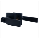 Cerradura Manilla Venezia Visalock Baño Negro Mate